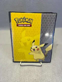 Ultra Pro Pokemon Pikachu Binder for Trading Card Game 3-Ring Album 2015 - Image 1