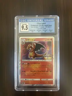 Pokemon Japanese Charizard 366/SM-P Mewtwo Strikes Back CGC 9.5 - Image 1