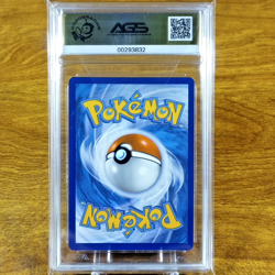Pokemon Prismatic Evolutions Iron Hands EX 154/131 AGS Mint+ 9.5 Holo Rare 2025 - Image 3