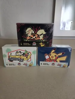 Pokemon World Championships 2025 Anaheim All 3 Double Deck Box Bundle - Image 1