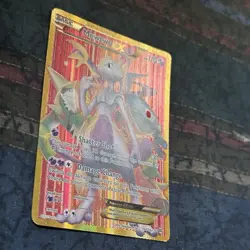 Pokemon TCG Mewtwo EX (Secret Rare Full Art) 164/162 XY Breakthrough Holo MP - Image 2
