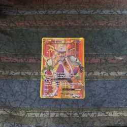 Pokemon TCG Mewtwo EX (Secret Rare Full Art) 164/162 XY Breakthrough Holo MP - Image 5