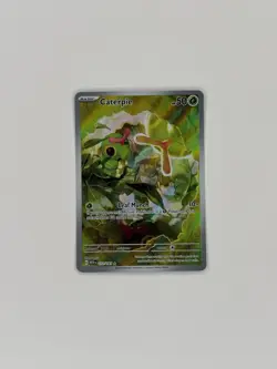 Near Mint - Caterpie 172/165 Illustration Rare Pokemon: Scarlet & Violet 151 - Image 1