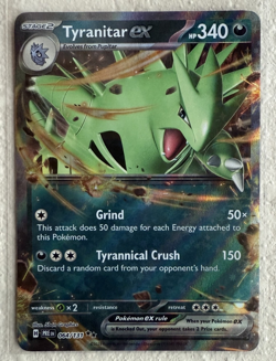 SV Tyranitar Ex (PRE), Iron Crown Ex (TEF), Koraidon Ex (SVP) - Pokemon TCG - NM - Image 2