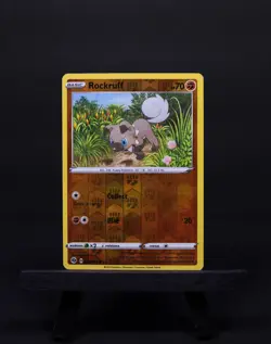 Pokemon - Rockruff - 029/073 - Reverse Holo - Champion's Path - NM/M - Image 1