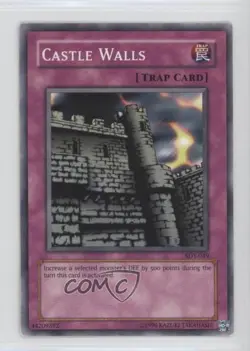Castle Walls Unlimited YuGiOh Starter Deck Yugi #SDY-049 2002 - Image 1
