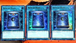 YuGiOh! 3x Book of Moon RA02-EN050 1st Edition NM UR Playset - Image 1