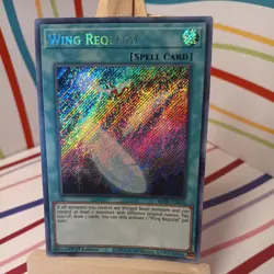 Yugioh Wing Requital BROL-EN016 Secret Rare 1st Ed NM - Image 1