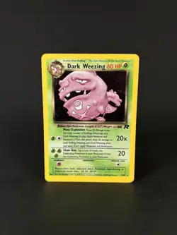 Vintage Pokemon Card - Dark Weezing 14/82 Team Rocket Holo - Image 1