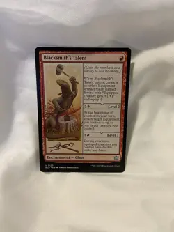 Blacksmith's Talent MTG Magic the Gathering Card NM Near Mint BLB 0125 Uncommon - Image 1