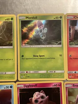 POKEMON TCG! COMPLETE COMMON DETECTIVE PIKACHU 8 Card Set ALL HOLO CARDS! MINT! - Image 3