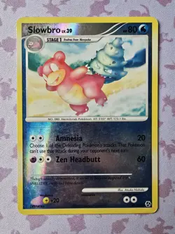 Slowbro 54/106 Great Encounters Reverse Holo Pokemon Card MP - Image 1