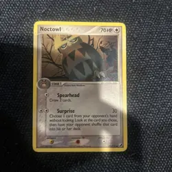 Pokemon TCG Noctowl EX Unseen Forces 43/115 Regular Uncommon Card - Image 1