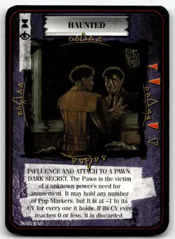 1995 Kult Reality is a Lie! Trading card game - HAUNTED - Image 1