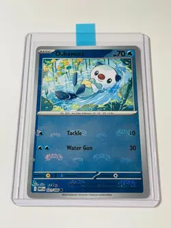 Pokemon TCG OSHAWOTT 021/086 Master Ball Reverse Holo SV White Flare Card NM - Image 2
