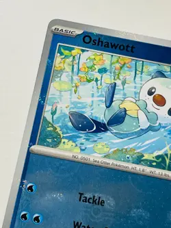 Pokemon TCG OSHAWOTT 021/086 Master Ball Reverse Holo SV White Flare Card NM - Image 5