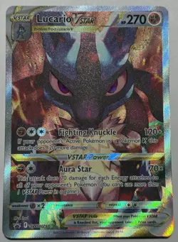 Lucario VSTAR SWSH291 Promo Holofoil Pokemon Card NM condition - Image 1