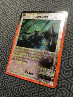 White Wolf RAGE CCG *Wolfhome* Realm Foil Promo Card 1995 Mint Pristine OOP - Image 4