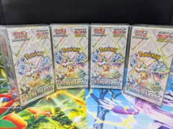 Lot (4) Pokemon Card Terastal Festival ex Booster Box sv8a Sealed Japanese - Image 1