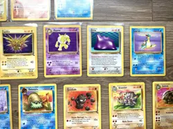 Articuno Zapdos Moltres Pokemon Fossil WOTC Vintage - 23x Card LOT - Image 4