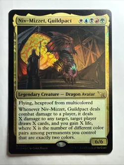 Niv-Mizzet, Guildpact #220 (Foil) (NM) Murders Karlov Manor MKM Magic MTG - Image 1