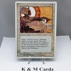 MTG - 4th Edition - Spirit Link - Uncommon - Lightly Played - Image 1