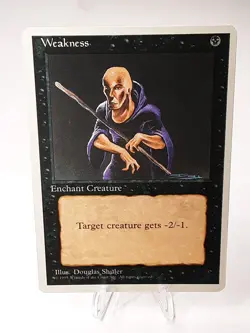 MTG - 4th Edition - Weakness - Common - Near Mint - Image 1