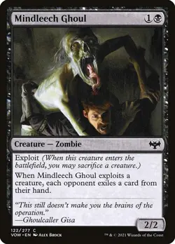 [MTG] Mindleech Ghoul (122) (VOW) LP-HP - Image 1