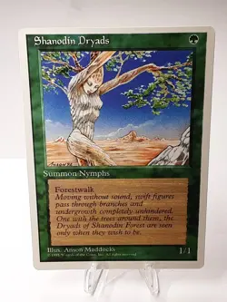 MTG - 4th Edition - Shanodin Dryads - Common - Near Mint - Image 1