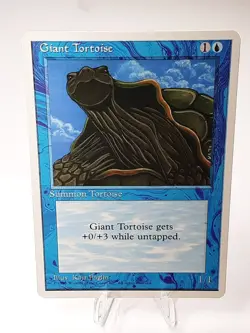 MTG - 4th Edition - Giant Tortoise - Common - Near Mint - Image 1
