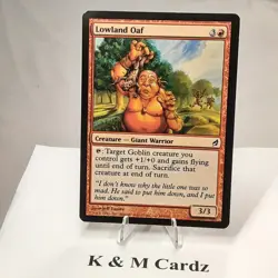 MTG - Lorwyn - Lowland Oaf - #184 - Image 1