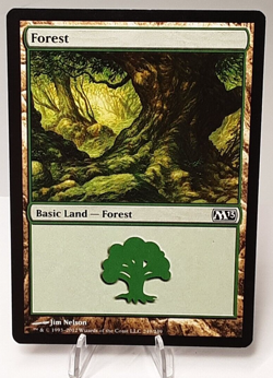 MTG - M13 - Forest - #249 - Lightly Played - Image 1