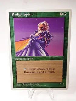 MTG - 4th Edition - Radjan Spirit - Uncommon - Near Mint - Image 1