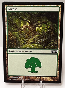 MTG - M13 - Forest - #246 - Lightly Played - Image 1