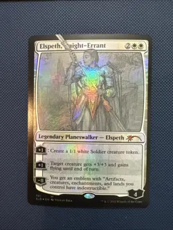 MTG Elspeth, Knight-Errant (Sketch Showcase) - Secret Lair (SLD) NM Foil - Image 1