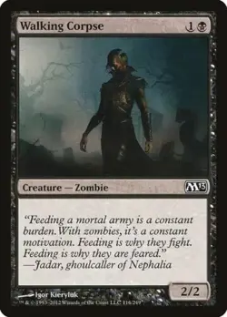 MTG - M13 - Walking Corpse - #116 - Lightly Played - Image 1