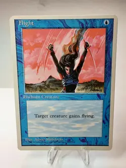 MTG - 4th Edition - Flight - Common - Near Mint - Image 1