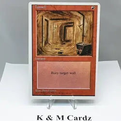 MTG - 4th Edition - Tunnel - Uncommon - Lightly Played - Image 1