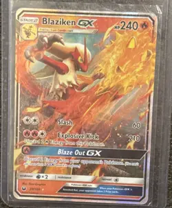Blaziken GX - 28/168 - Pokemon Celestial Storm Sun & Moon Ultra Rare Card NM - Image 1