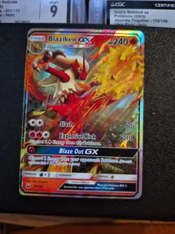 Blaziken GX - 28/168 - Pokemon Celestial Storm Sun & Moon Ultra Rare Card NM - Image 1