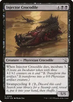 [MTG] Injector Crocodile (0329) (MOM) LP-HP - Image 1