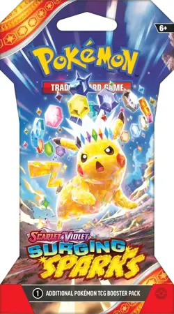 Pokemon TCG Surging Spark - Single Booster Pack - Pack Art May Vary - 10 Cards - Image 5