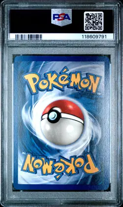 1999 Pokemon Fossil #7 Hitmonlee Holo 1st Edition PSA 8 NM-MINT NEWLY GRADED - Image 2