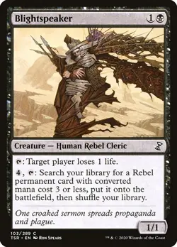 [MTG] Blightspeaker (103) (TSR) LP-HP - Image 1