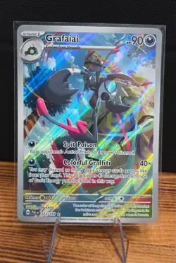 Pokemon TCG - Grafaiai 223/193 Illustration SV2 Paldea Evolved Mint - Image 1