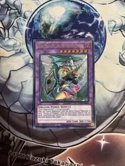 (YCL) Dark Magician Girl Dragon Knight 1st Ed Ultra Yugioh DLCS-EN006 VLP - Image 1