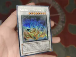 YuGiOh Stardust Dragon Ghost 1st TDGS-EN040 - Image 4