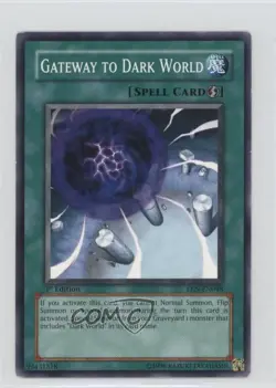 Gateway to Dark World 1st Ed. YuGiOh Elemental Energy #EEN-EN048 2005 - Image 1