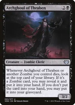 [MTG] Archghoul of Thraben (093) (VOW) LP-HP - Image 1