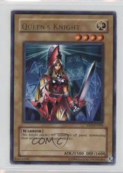 R - Queen's Knight Unlimited YuGiOh Elemental Energy #EEN-EN004 2005 - Image 1